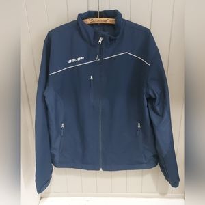 Bauer Blue Jacket with White Accents
